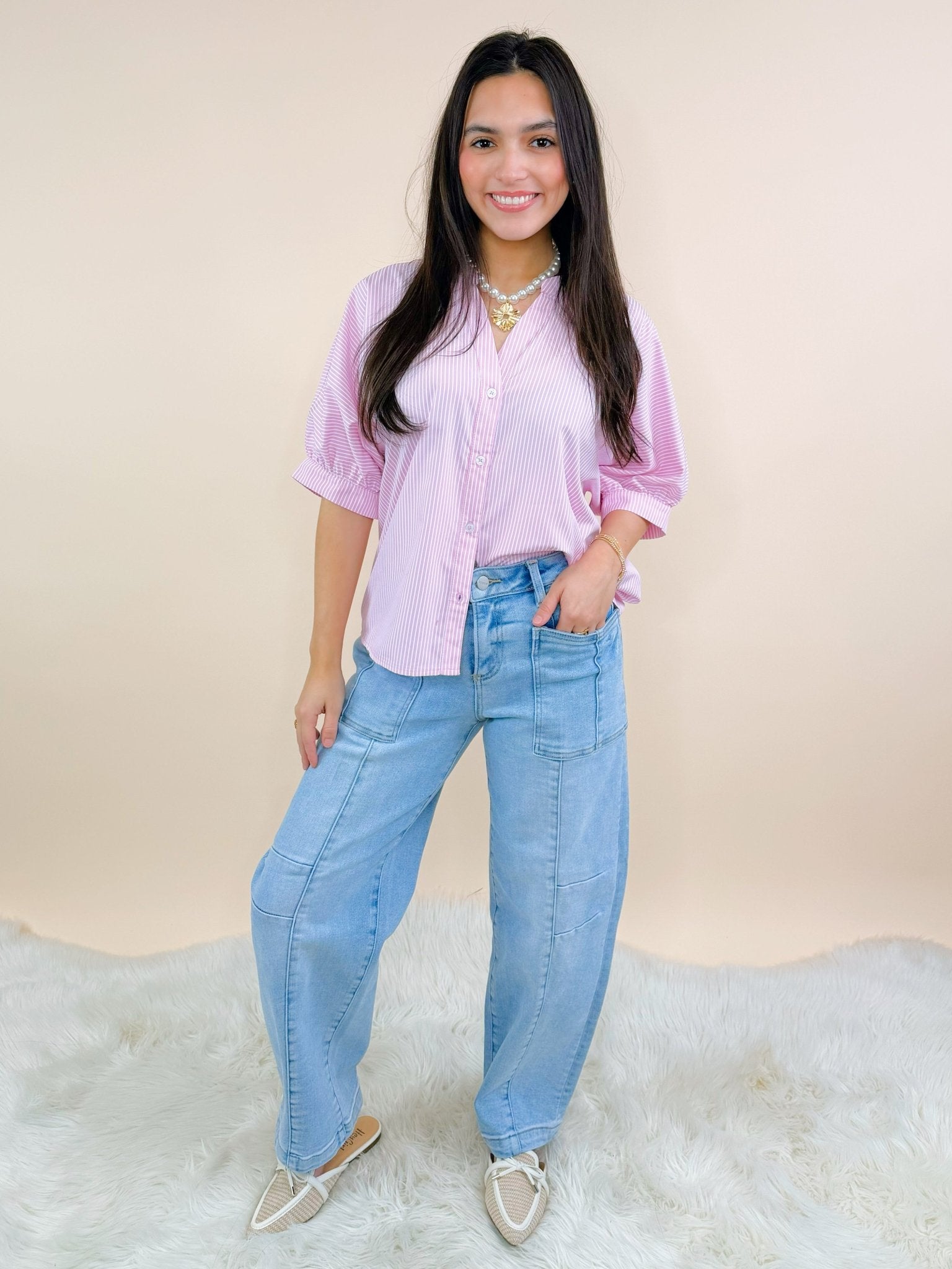 Risen Laid Back Ankle Boyfriend Jean - Jessi Jayne Boutique