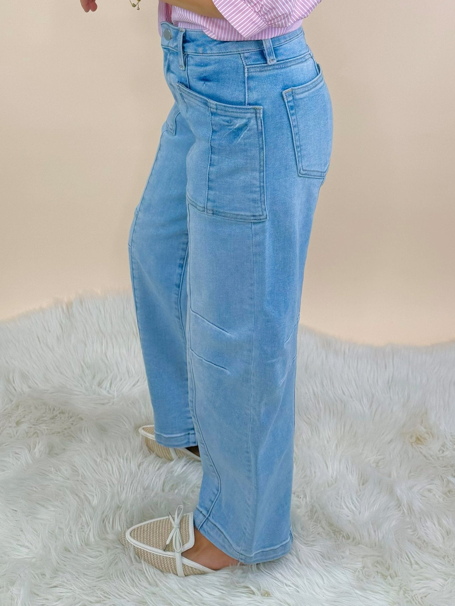 Risen Laid Back Ankle Boyfriend Jean - Jessi Jayne Boutique