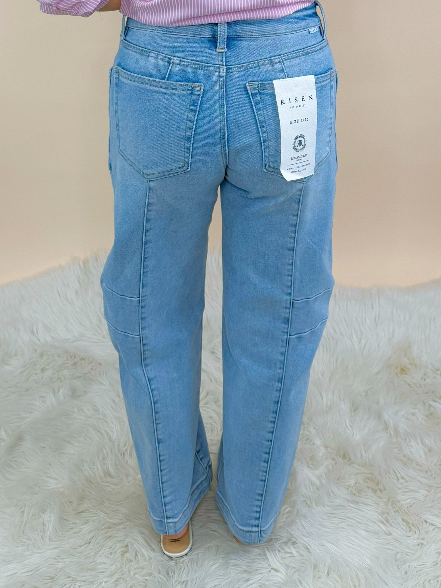 Risen Laid Back Ankle Boyfriend Jean - Jessi Jayne Boutique
