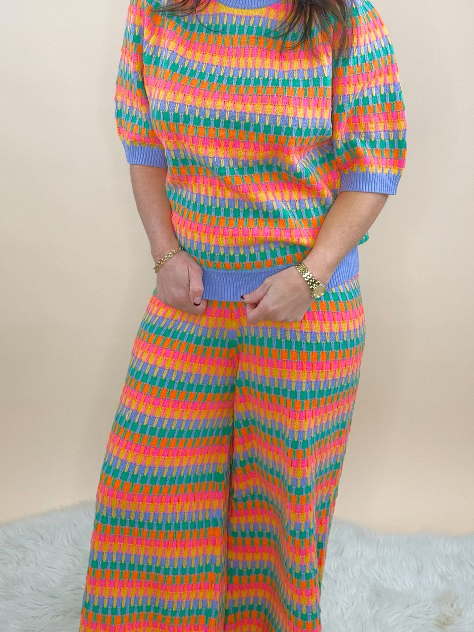 Color Pop Knit Set - Jessi Jayne Boutique