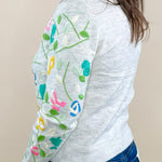 Jeweled Garden Embroidered Cardigan - Jessi Jayne Boutique