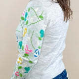 Jeweled Garden Embroidered Cardigan - Jessi Jayne Boutique