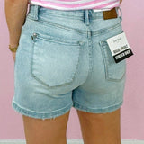 Judy Blue No Doubt High - Waisted Magic Shorts - Jessi Jayne Boutique