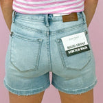 Judy Blue No Doubt High - Waisted Magic Shorts - Jessi Jayne Boutique