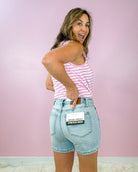 Judy Blue No Doubt High - Waisted Magic Shorts - Jessi Jayne Boutique