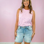 Judy Blue Double Button Perfect Fit Shorts - Jessi Jayne Boutique