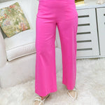 Bright Days Cropped Wide Leg Pant - Jessi Jayne Boutique