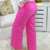 Bright Days Cropped Wide Leg Pant - Jessi Jayne Boutique