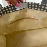 Take Flight Mallard Green Gingham Vinyl Tote - Jessi Jayne Boutique