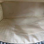 Take Flight Mallard Green Gingham Vinyl Tote - Jessi Jayne Boutique