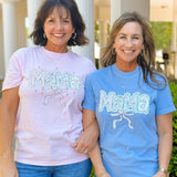 Sweet Florals Mama Graphic Tee ( 2 Colors Available ) - Jessi Jayne Boutique