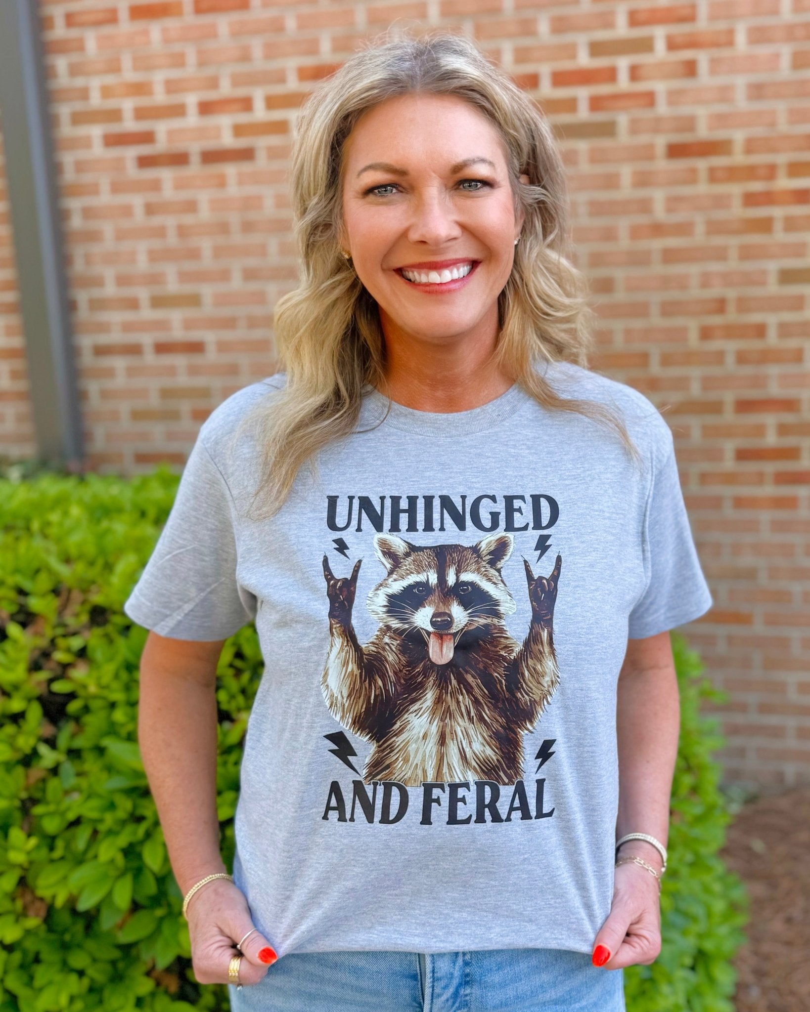 Unhinged & Feral Graphic Tee - Jessi Jayne Boutique