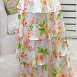 Garden Muse Tiered Maxi Skirt - Jessi Jayne Boutique