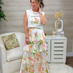 Garden Muse Graphic Tank Top - Jessi Jayne Boutique