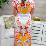 Painted Garden Button Down Dress - Jessi Jayne Boutique