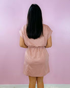 Antique Rose Luxe Knit Dress - Jessi Jayne Boutique