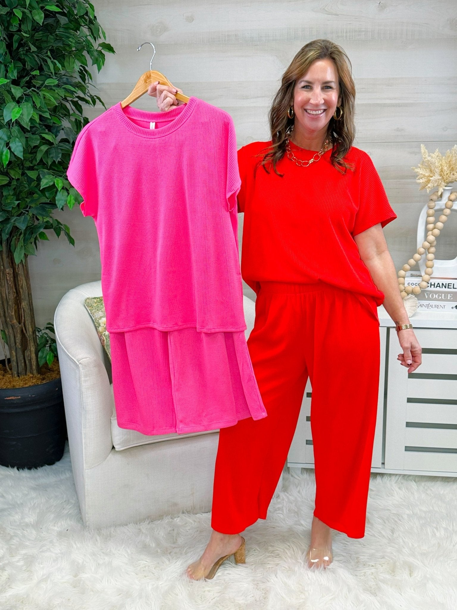 Bali Breeze Jacquard Set - Jessi Jayne Boutique