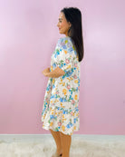 Patchwork Petals Floral Dress - Jessi Jayne Boutique