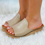 Elba Slide Wedge - Jessi Jayne Boutique