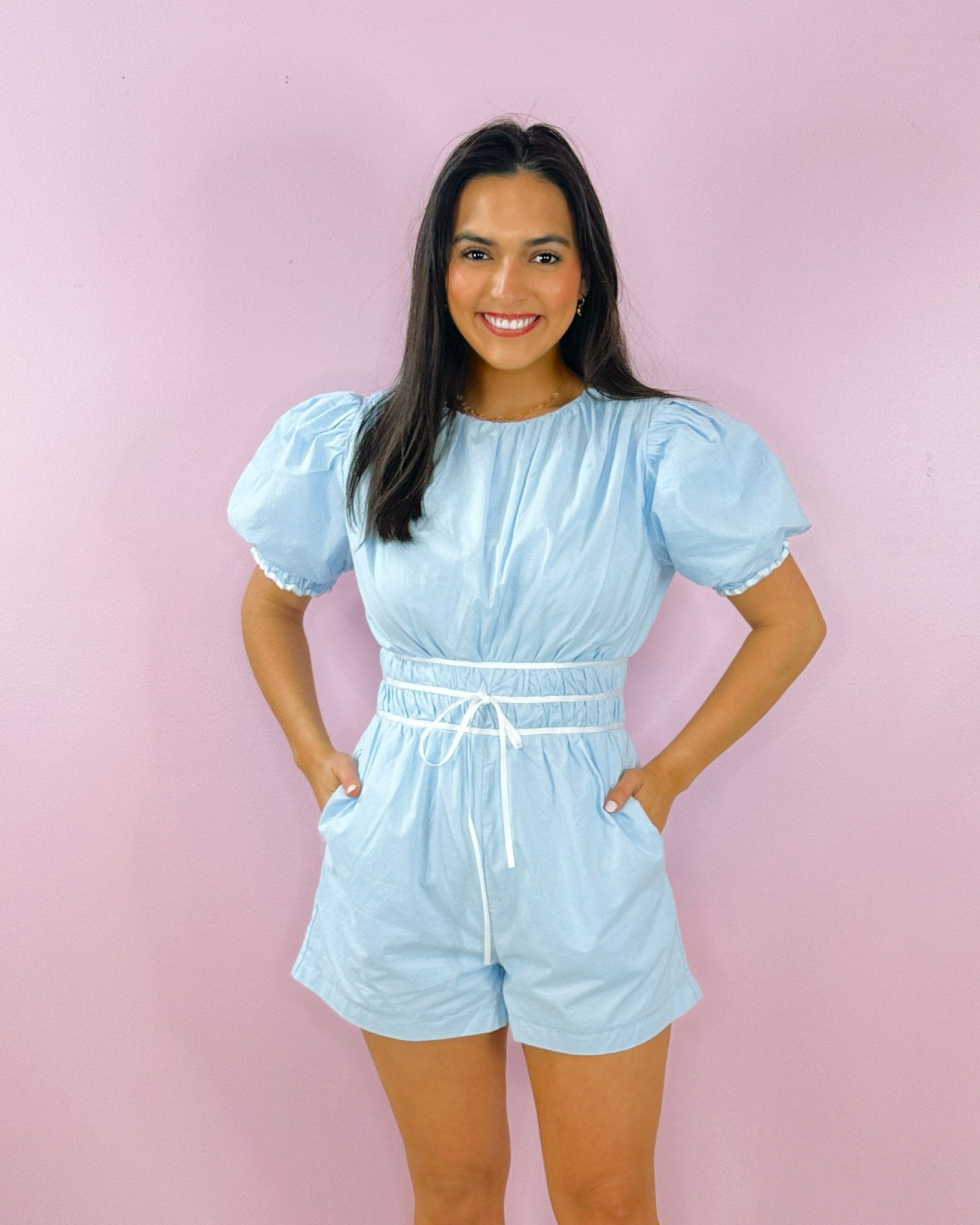 Cotton Cloud Romper - Jessi Jayne Boutique