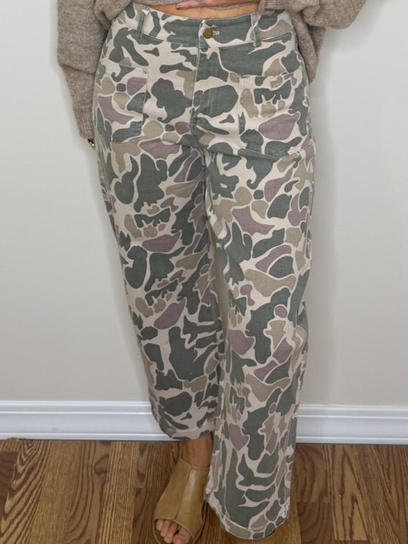 Off the Trail Camo Pants - Jessi Jayne Boutique