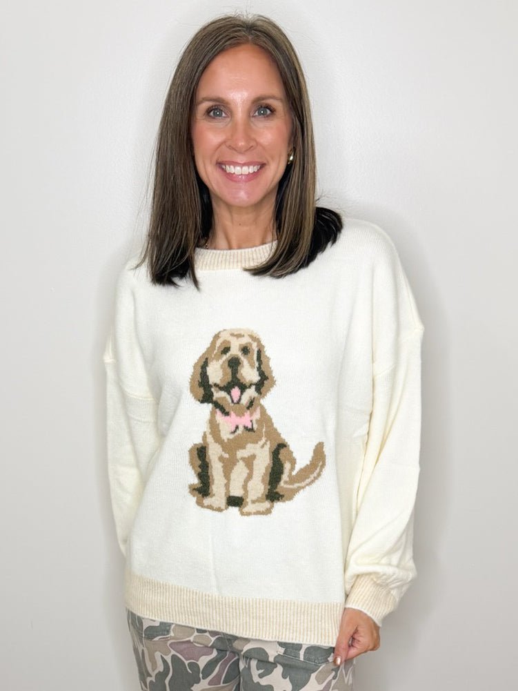 Paws and Kisses Sweater - Jessi Jayne Boutique
