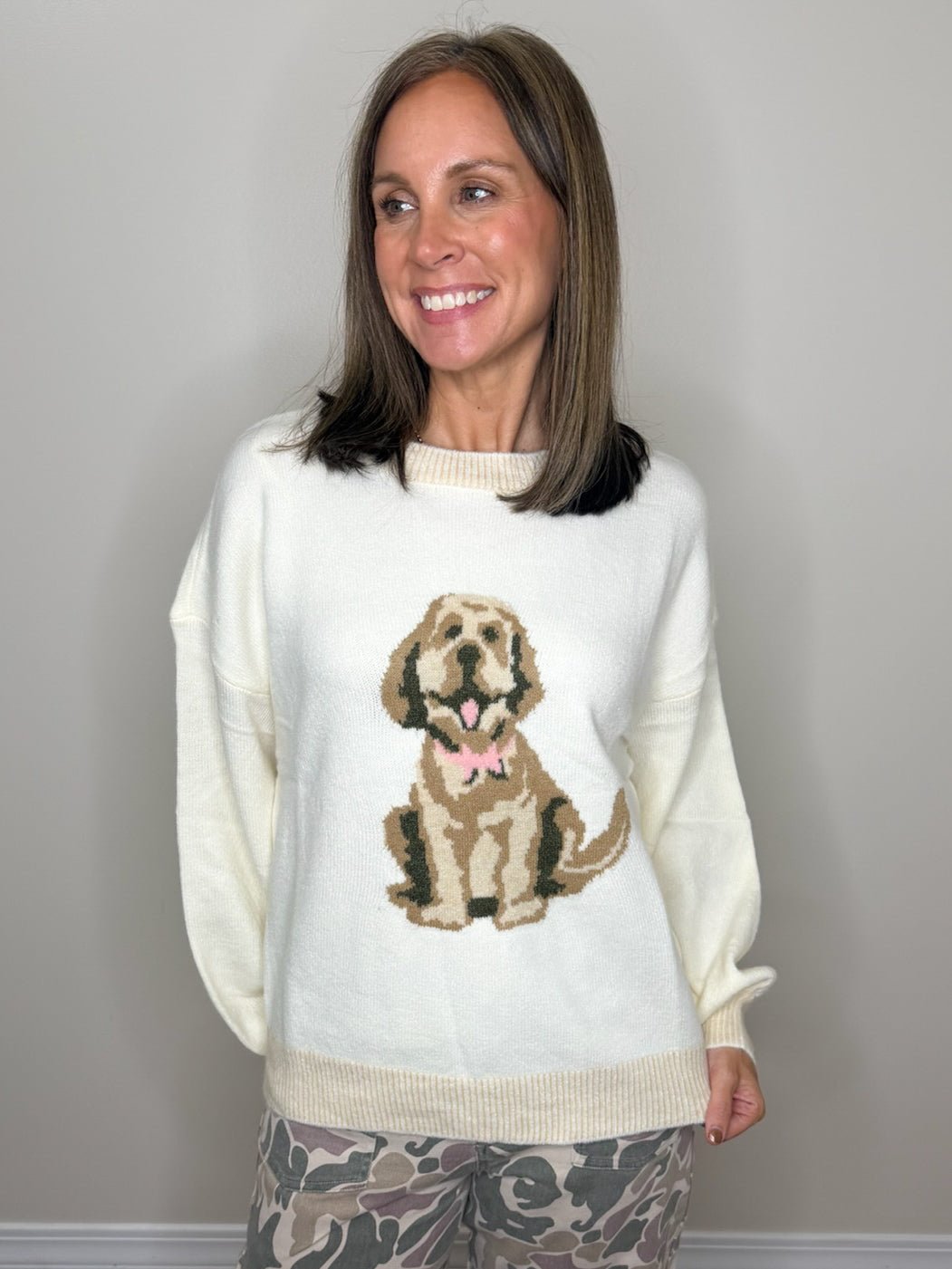 Paws and Kisses Sweater - Jessi Jayne Boutique