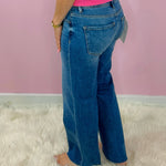 Risen Sleek & Snatched Crop Mid Rise Straight Jeans - Jessi Jayne Boutique