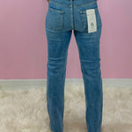 Risen High Road Straight Leg Tummy Control Jeans - Jessi Jayne Boutique