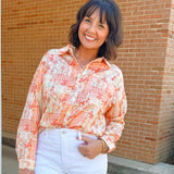 Marbella Garden Blouse - Jessi Jayne Boutique