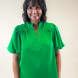 The Pop Luxe Blouse - Jessi Jayne Boutique