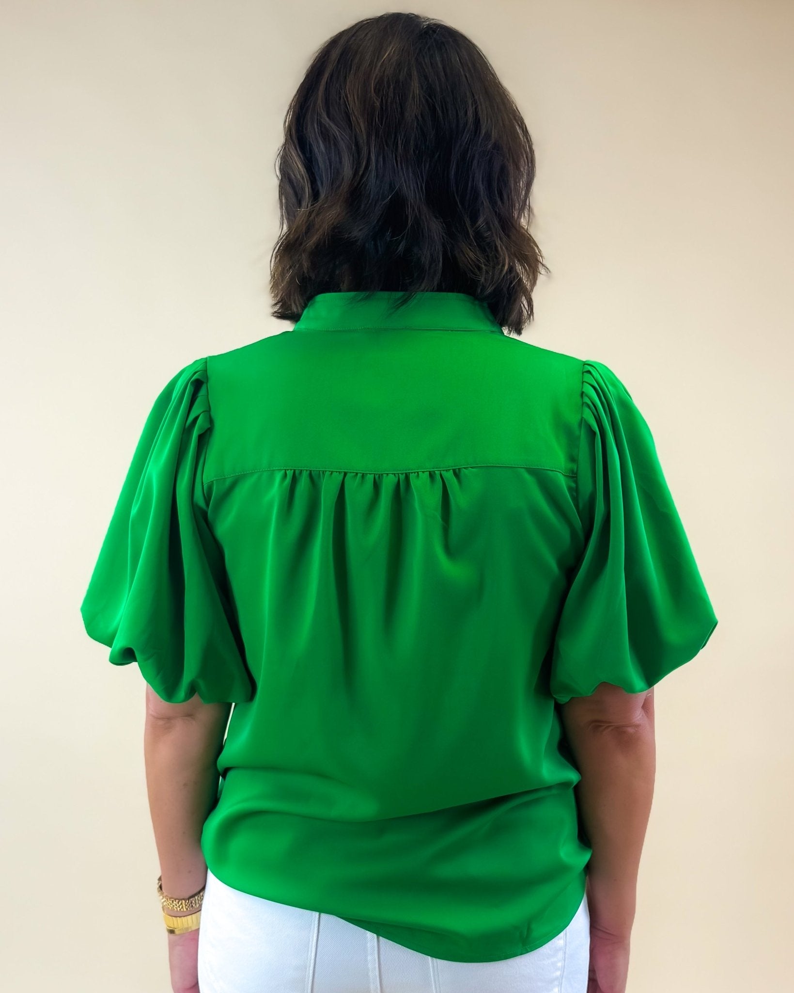 The Pop Luxe Blouse - Jessi Jayne Boutique