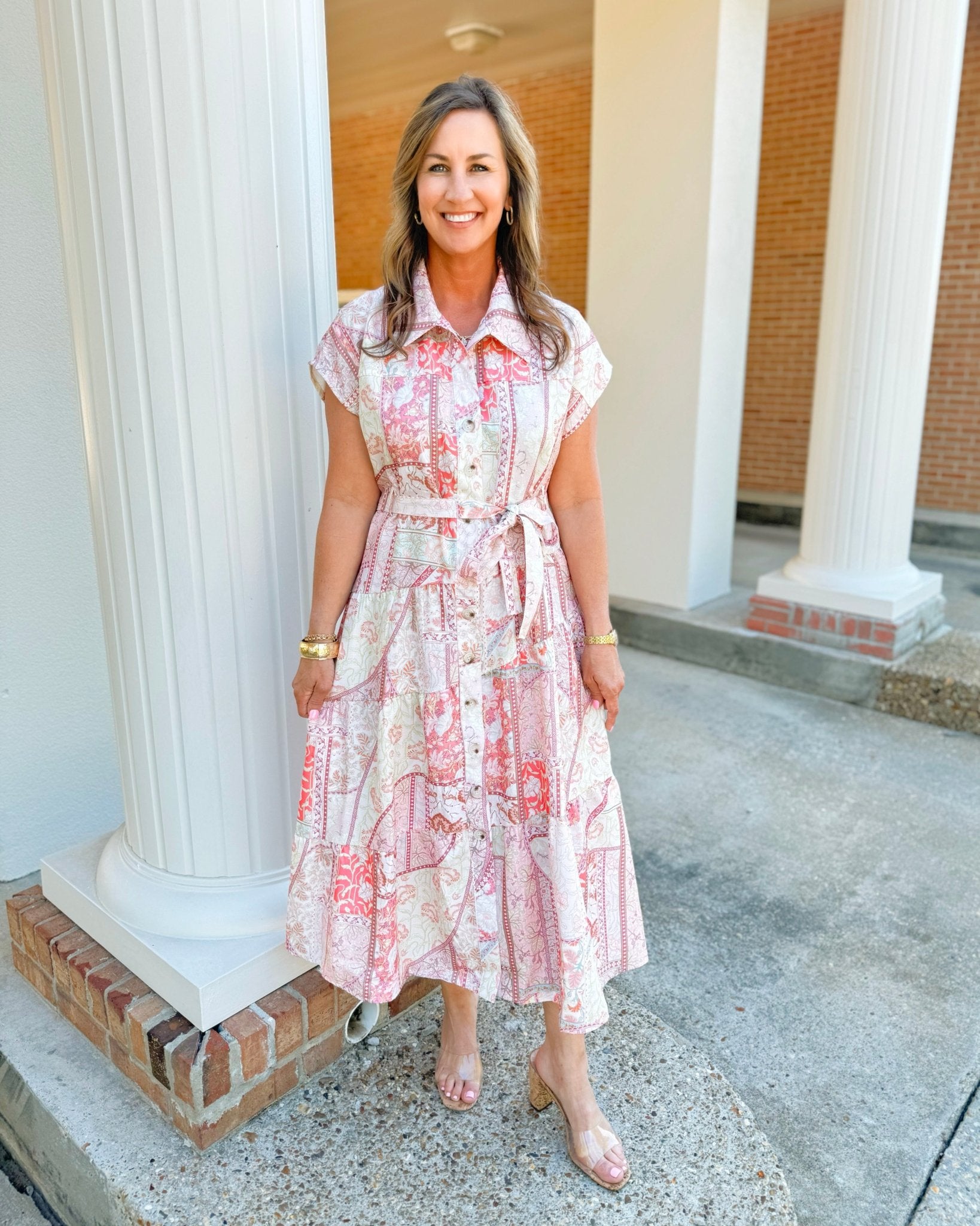 Painted Mirage Maxi Dress - Jessi Jayne Boutique