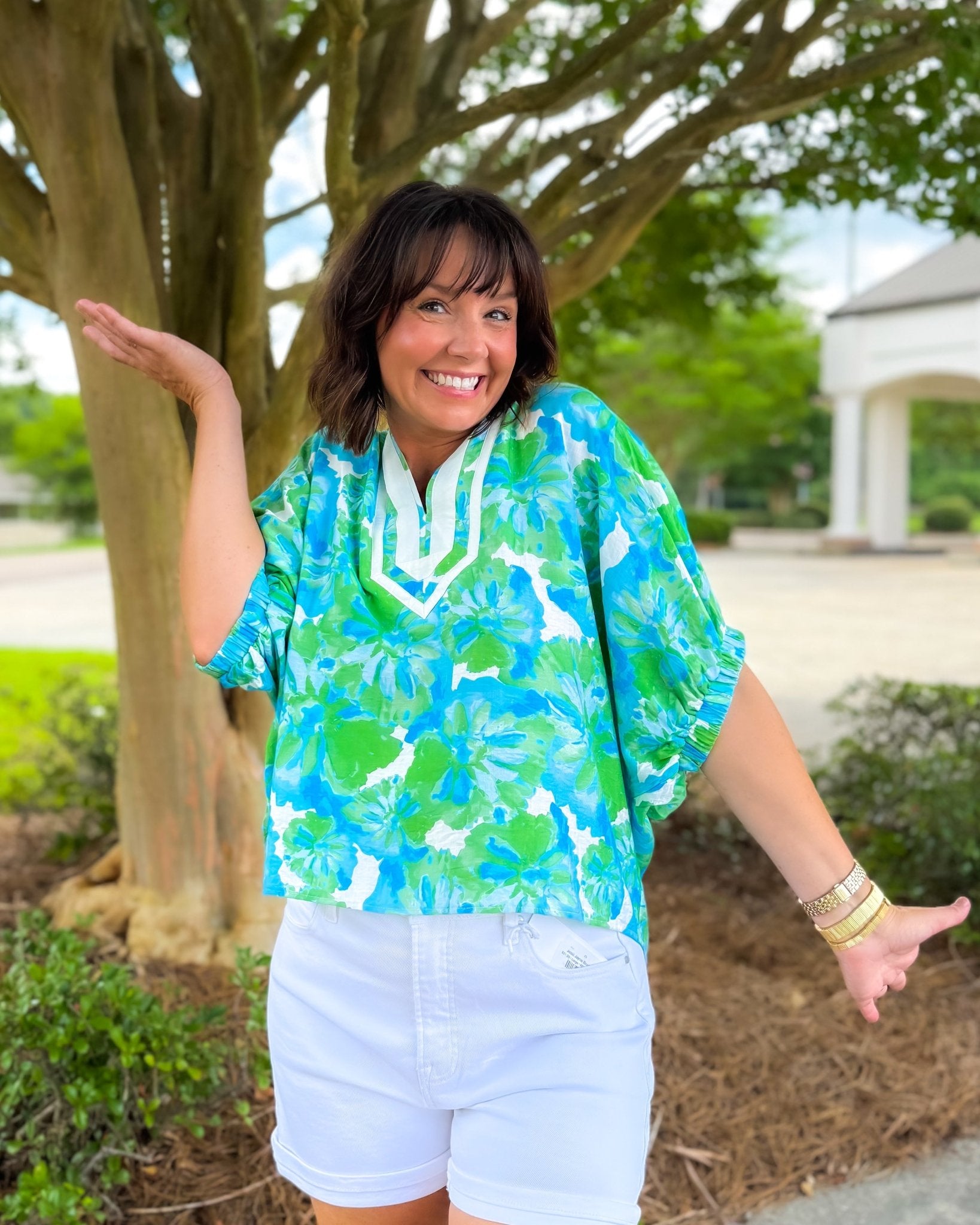 Tropicana Bloom Top - Jessi Jayne Boutique