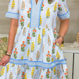 Here for the Good Days Floral Dress - Jessi Jayne Boutique