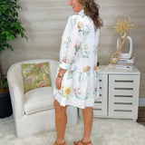 Soft Meadow Floral Eyelet Dress - Jessi Jayne Boutique