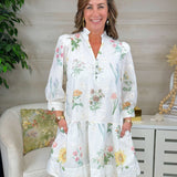 Soft Meadow Floral Eyelet Dress - Jessi Jayne Boutique