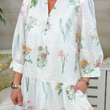 Soft Meadow Floral Eyelet Dress - Jessi Jayne Boutique