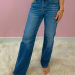 City Stroll High Rise Straight Jeans - Jessi Jayne Boutique