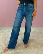 City Stroll High Rise Straight Jeans - Jessi Jayne Boutique