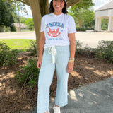 Seaside Stripe Drawstring Pants - Jessi Jayne Boutique