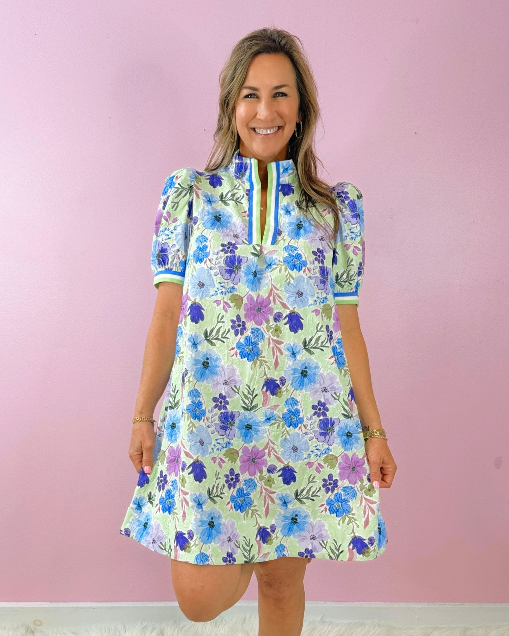 Fresh Cut Floral Dress - Jessi Jayne Boutique