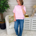 Pink Comfort Club Sweater - Jessi Jayne Boutique