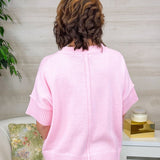 Pink Comfort Club Sweater - Jessi Jayne Boutique