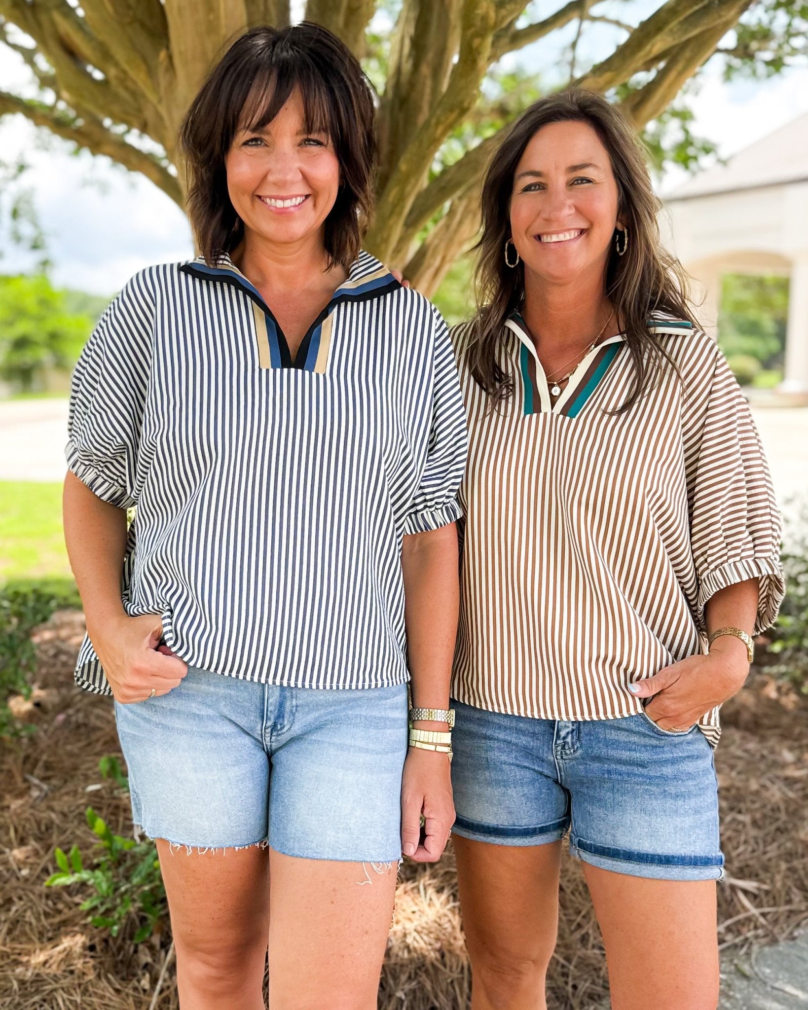 The Hampton Lane Popover Top - Jessi Jayne Boutique