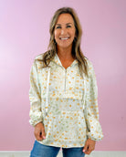 Meadow Breeze Hooded Windbreaker - Jessi Jayne Boutique
