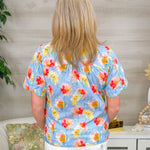 Bright Side Button - Down Blouse - Jessi Jayne Boutique