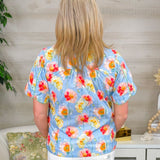 Bright Side Button - Down Blouse - Jessi Jayne Boutique