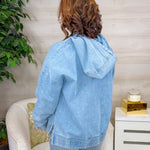 Downtime Denim Pullover Top - Jessi Jayne Boutique
