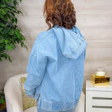 Downtime Denim Pullover Top - Jessi Jayne Boutique